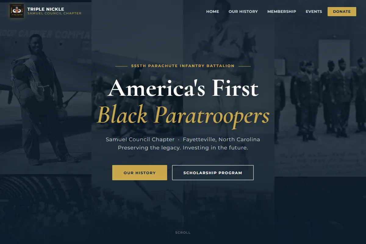 Triple Nickle Website